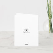 Sweet Chocolate Birthday Wish - Greeting Card Karte (Rückseite)