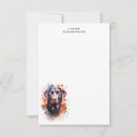 Sweet Chocolate Labrador Retriever Vielen Dank