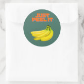 Sweet Choice Banana Stickers – Hand-Drawn Cute (Tasche)