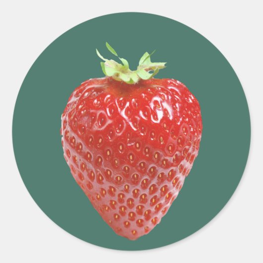 Sweet Choice Strawberry Stickers – Hand-Drawn Cute (Vorderseite)