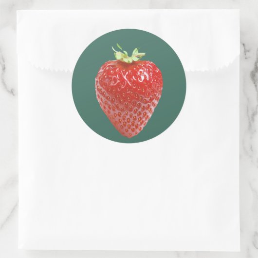 Sweet Choice Strawberry Stickers – Hand-Drawn Cute (Tasche)