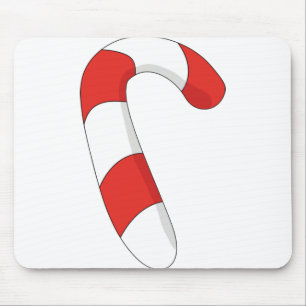 Sweet Christmas Candy Cane Design Ideen Cartoon Mousepad