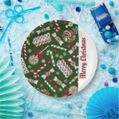 Sweet Christmas Candy Pattern Paper Teller (Party)