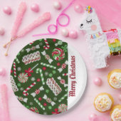 Sweet Christmas Candy Pattern Paper Teller (Party)