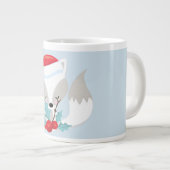 Sweet Christmas Fox Jumbo-Tasse (Vorderseite Rechts)
