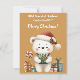 Sweet Christmas Greeting Card Einladung