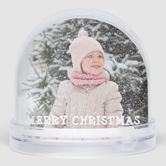 Sweet Christmas One Foto Schneekugeln (Rückseite)