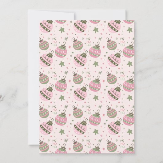 Sweet Christmas Party Invitation Einladung (Vorderseite)