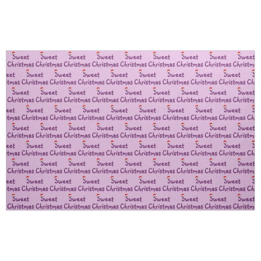 Sweet Christmas Pattern Stoff (Fat Quarter (45,7 x 55,9 cm))