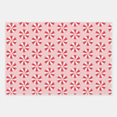 Sweet Christmas Peppermint Geschenkpapier Set (Vorderseite 3)