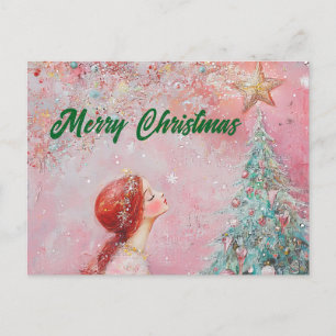 Sweet Christmas Postcard Postkarte