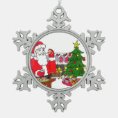 Sweet Christmas Snowflake Ornament (Vorderseite)