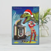 Sweet Christmas Song Feiertagskarte (Stehend Vorderseite)