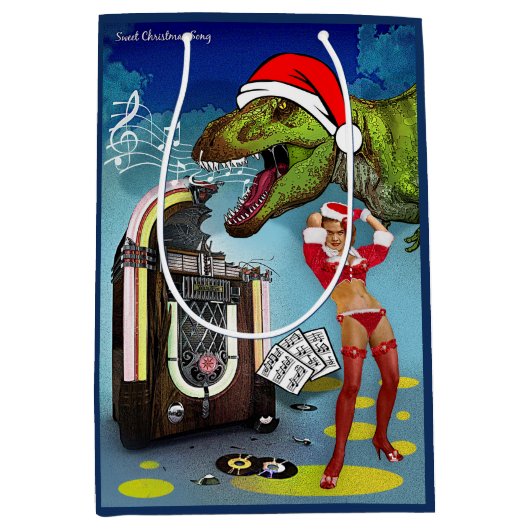 Sweet Christmas Song Mittlere Geschenktüte (Vorderseite)