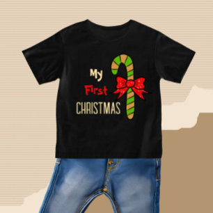 Sweet Christmas Süßigkeiten Baby Bodysuit Baby T-shirt