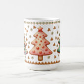 Sweet Christmas Trees Cookie Tasse (Mittel)