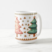 Sweet Christmas Trees Cookie Tasse (VorderseiteRechts)