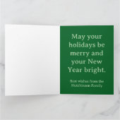 Sweet Christmas Village Grußkarte Karte (Innenseite)