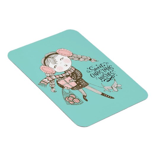 Sweet Christmas Wünsche Magnet (Rechte Seite)