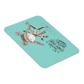 Sweet Christmas wünscht Ice Skaten Magnet (Rechte Seite)