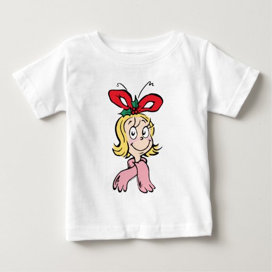 Sweet Cindy Lou Who Portrait Baby T-shirt (Vorderseite)
