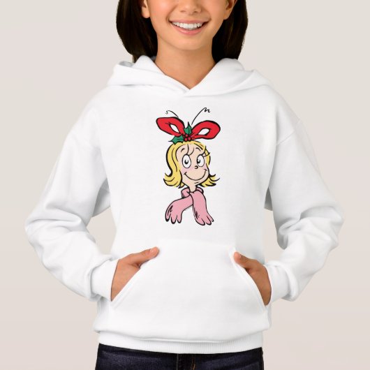 Sweet Cindy Lou Who Portrait Hoodie (Vorderseite)