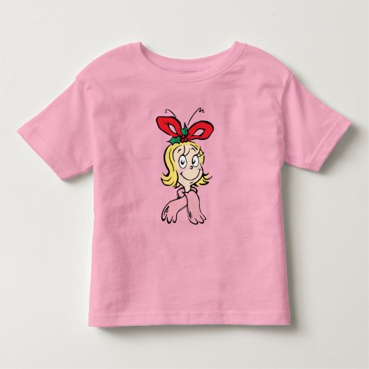 Sweet Cindy Lou Who Portrait Kleinkind T-shirt (Vorderseite)