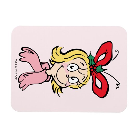Sweet Cindy Lou Who Portrait Magnet (Horizontal)