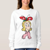 Sweet Cindy Lou Who Portrait Sweatshirt (Vorderseite)