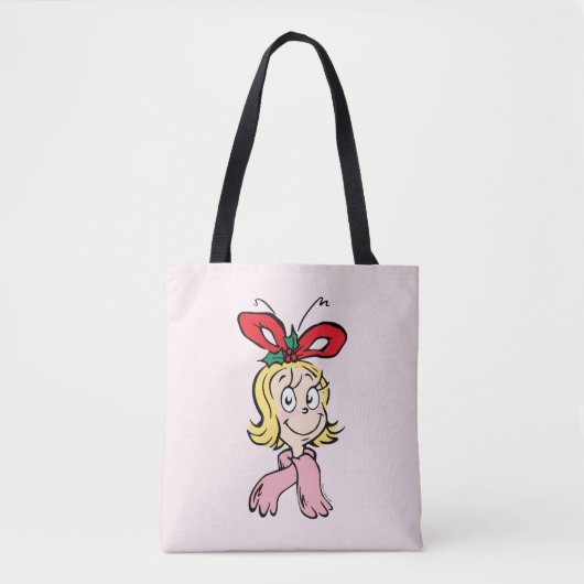 Sweet Cindy Lou Who Portrait Tasche (Vorderseite)