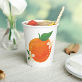 Sweet Citrus Paper Cup Pappbecher
