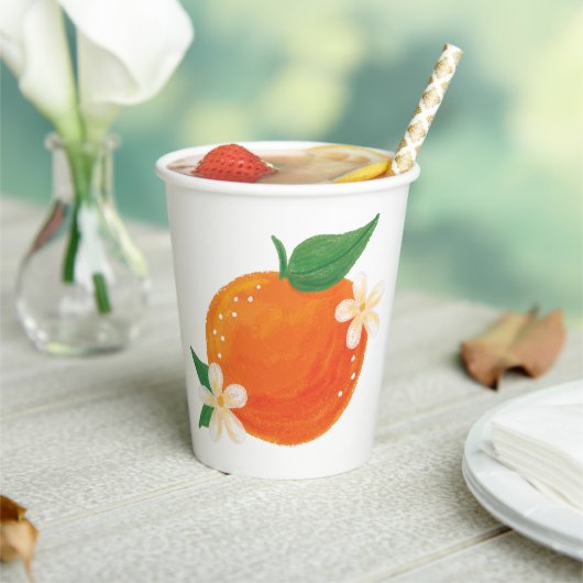 Sweet Citrus Paper Cup Pappbecher (In Situ)