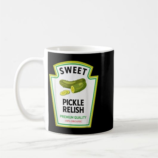 Sweet Ckle Relish Funny Condiment Costume Party Ma Kaffeetasse (Links)