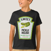 Sweet Ckle Relish Funny Condiment Costume Party Ma T-Shirt (Vorderseite)