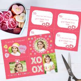 Sweet Classroom Valentinstag Custom Foto Cards Feiertagspostkarte