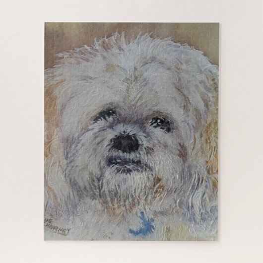 Sweet Cock-a-Poo Mix Puppy Puzzle (Vertikal)