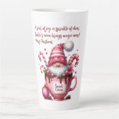 Sweet Cocoa Santa Gnome Milchtasse (Vorderseite)