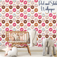 Sweet Coloful Sprinkled Donuts Muster