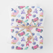 Sweet & Colorful Mermaid Geschenkpapier Set (Beispiel)