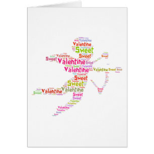 Sweet Colorful Valentine Cupid