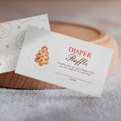 Sweet Cookie Weihnachtsdusche Windeln Windeln Raff Begleitkarte