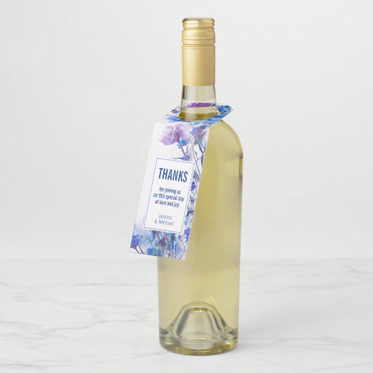 💍 Sweet Cornflower Dreams Flaschenanhänger (Angewinkelt)