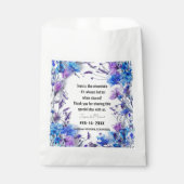 💍 Sweet Cornflower Dreams Geschenktütchen (Vorderseite)