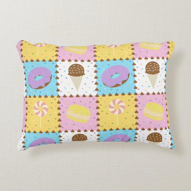 Sweet Cravings Accent Pillow Dekokissen (Vorderseite)