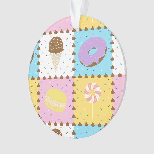 Sweet Cravings Akrylic Ornament (Vorderseite)