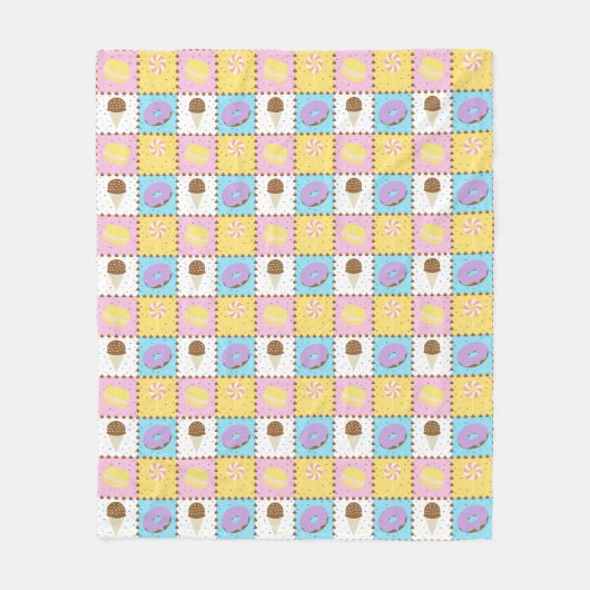 Sweet Cravings Fleece Blanket (Vorderseite)