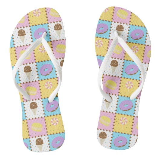 Sweet Cravings Flip Flops Badesandalen (Fußbett)