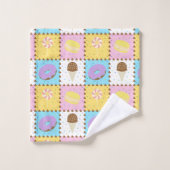 Sweet Cravings Handtuchhandtuch Set (Waschlappen)