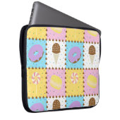 Sweet Cravings Laptop Sleeve (Vorne Rechts)