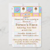 Sweet Cravings Party Einladung (Vorderseite)